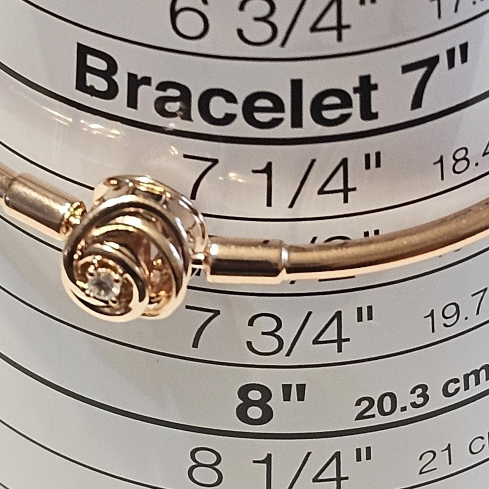 Pandora Moments Encircled Clasp Bangle - Picture 5 of 5